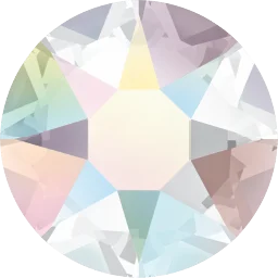 Crystal decoration Aurore Boreale for equestrian safety stirrups