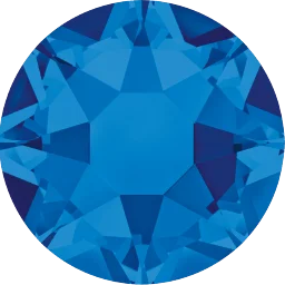 Crystal decoration Capri Blue for equestrian safety stirrups