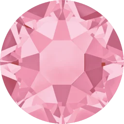 Crystal decoration Light Rose for equestrian safety stirrups