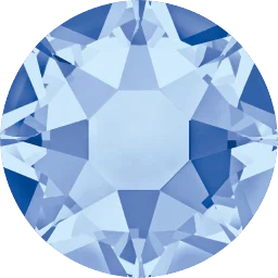 Crystal decoration Light Sapphire for equestrian safety stirrups